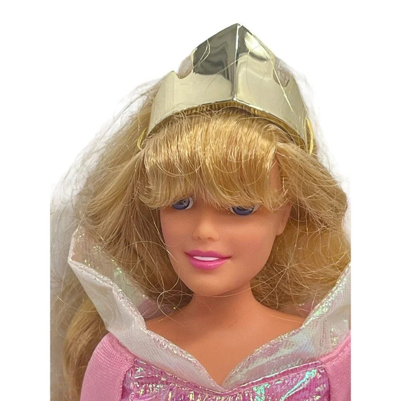 Disney 1966 Sleeping Beauty Princess Stories Collection 11” Gold Crown RARE - Picture 2 of 16
